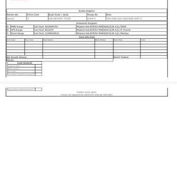 Ecrou Şirketi Ürün Göndermiyor Parayı Alıyor