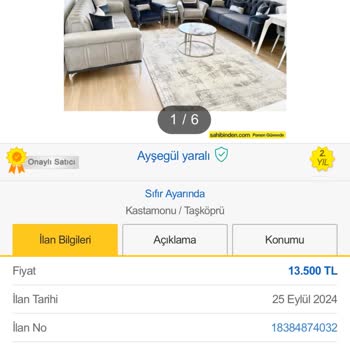 Sahibinden.com Üzerinden Yapılan Yanıltıcı Paylaşımlar Hakkında