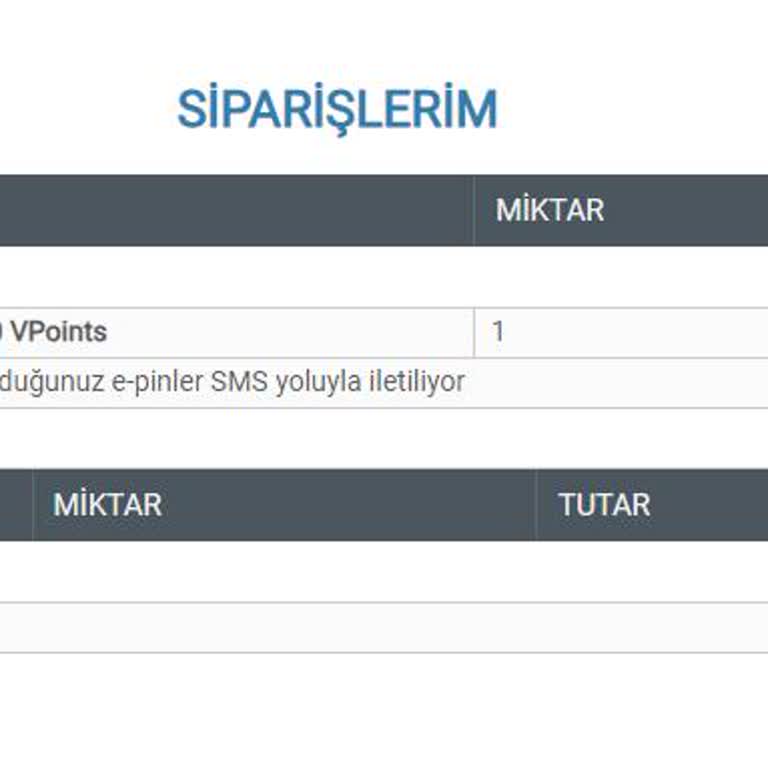 epin.com.tr Valorant VP Satın Alımında Yaşanan Sorun Ve Destek Eksikliği