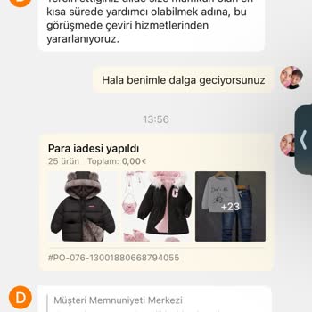 Temu Dan Memnun Değilim