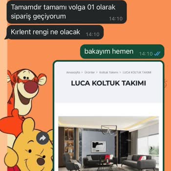 İnegöl Plus Mobilya Yanlış Koltuk Takımı Ve Mağaza İlgisizliği