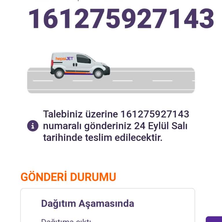 Hepsijet Benden Habersiz Kargomu Geri İade Etmiş.