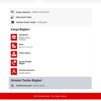 Trendyol Teslim Edilmeyen Teslim Edildi Görünen Kargo.