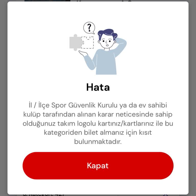 Passolig Bilet Kısıtlaması Koyulması