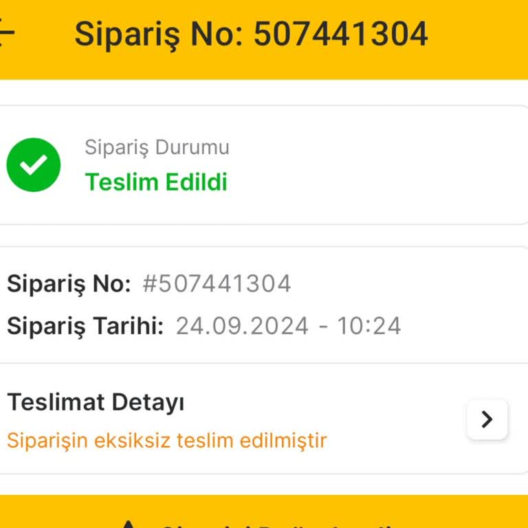 Migros Hemen İade Ürünü Almıyor