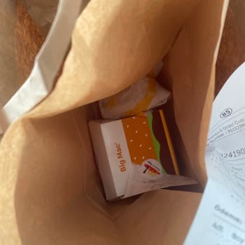 McDonald's Yine Eksik Ürün Gönderdi