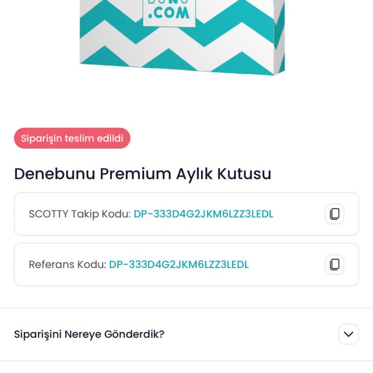 Denebunu.com Siparişim Teslim Edilmedi