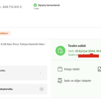 Hepsiburada Ödemeyi Aldılar Siparişim Gelmedi