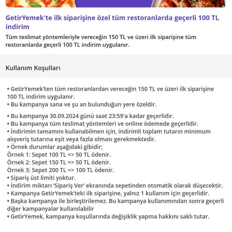 Getir Kampanyası Çalışmıyor Ve Sipariş İptali Gerçekleşmiyor