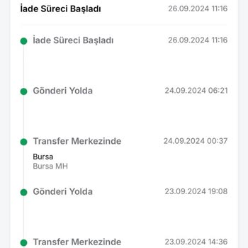 Trendyol Express Aktarma Sonrasında Kargomu Kaybetti