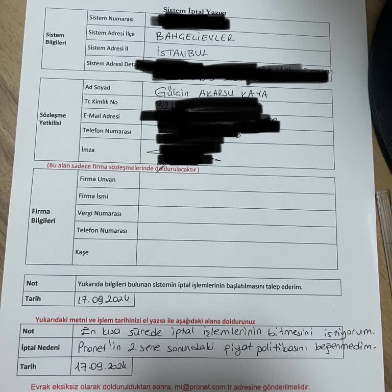 Pronet İptal Sürecinin 2 Aydan Uzun Olması Ve Sürekli Para Kesmeleri