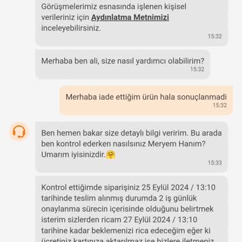 Trendyol Yanlış Ürün İadesi Talebi