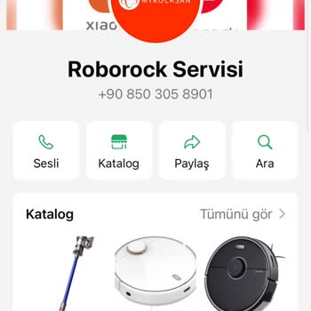 Roborock Myrocksan Servisi Robot Süpürgeme El Koydu
