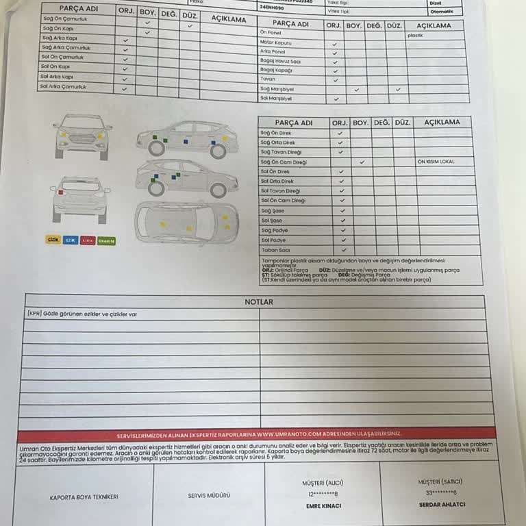 Umran Oto Ekspertiz İstanbul Maslak'ta Araç Ekspertiz Sorunları
