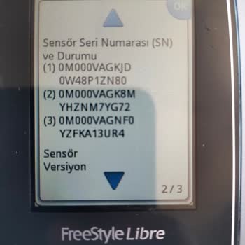 Freestyle Libre Freestyle Sensör Hatası