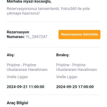 Yolcu360 Ve Europcar Arasında Yaşanan Bilgi Eksikliği Mağduriyeti