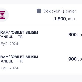 Obilet Ücreti Aldı Ama Biletimi Vermedi
