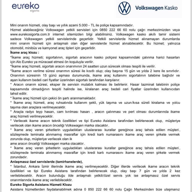 Batı Otomotiv Denizli Sigorta Birimi İkame Araç İçin Yardımcı Olmadı