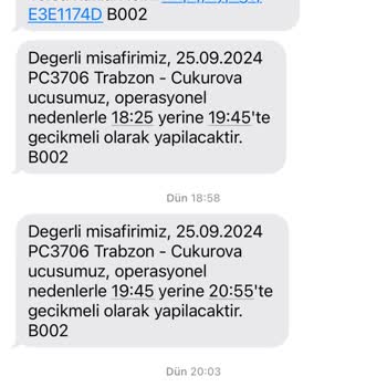 Pegasus Uçuşunda Yaşanan Uzun Rötar Ve Kötü Müşteri Deneyimi