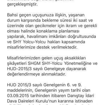 Pegasus Uçuşunda Yaşanan Uzun Rötar Ve Kötü Müşteri Deneyimi