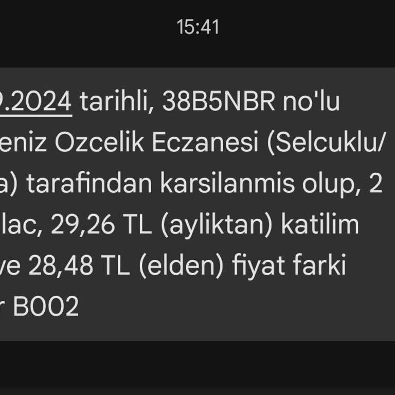 Türk Eczacılar Birliği Eczanelerin Haksız Tahsilat Ları