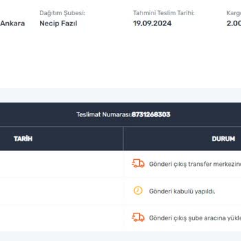 Trendyol Ve Sürat Kargo Mağduriyetime Çözüm Bulmuyor