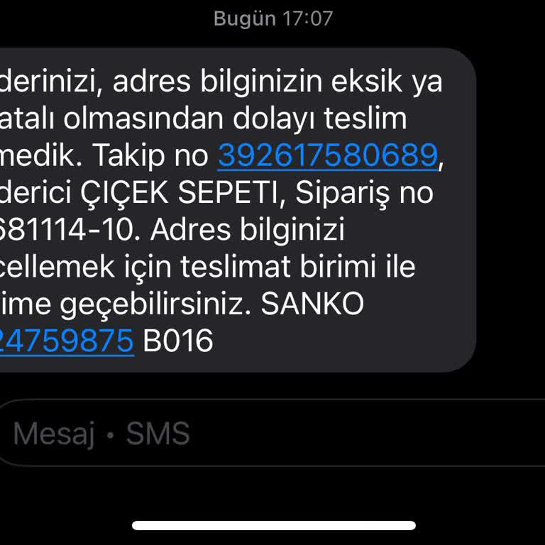 MNG Kargo Adrese Teslim Yapmıyor