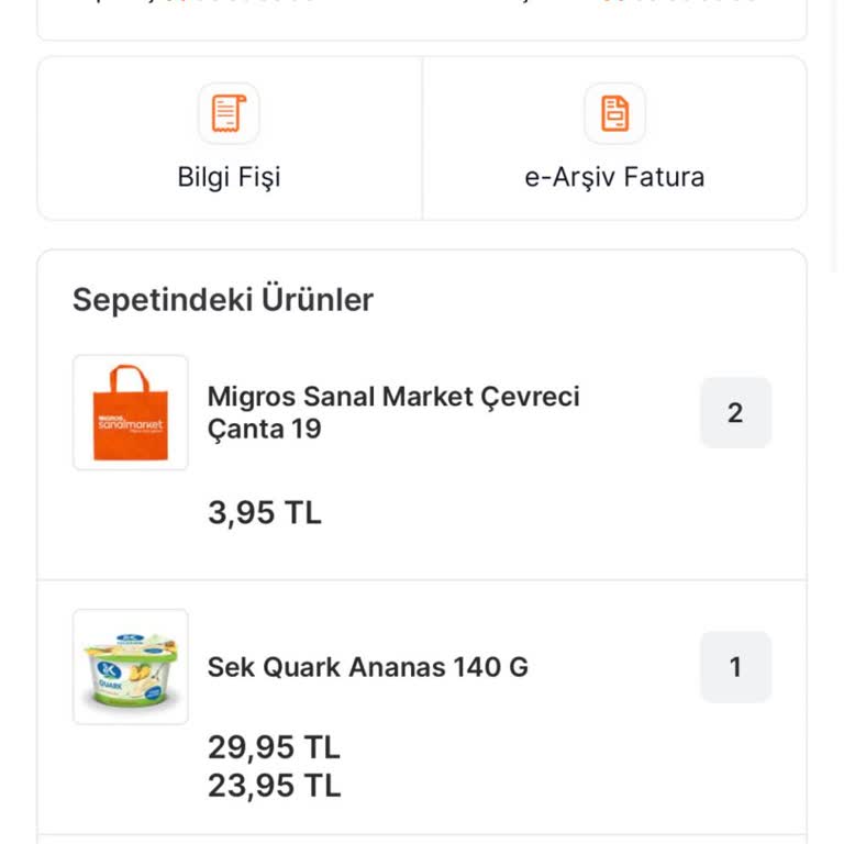 Migros Sanal Market Rezil Ettiler Beni