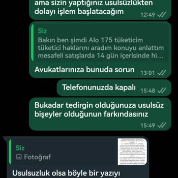 Müq Officiall İsimli Web Sitesinde Ürün İadesi Yok Diyorlar