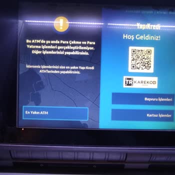 Yapı Kredi Bankası ATM Problemi Para Çekme Yapılamıyor