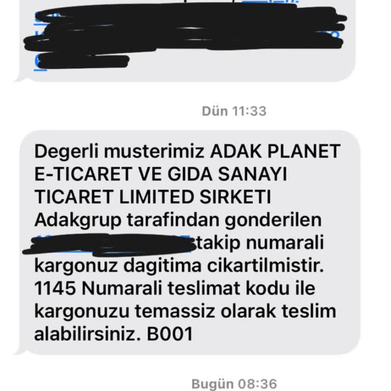 Sürat Kargo Bir Türlü Teslim Edilemeyen Kargo