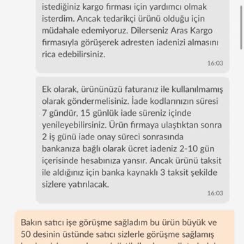 Trendyol Tarafından Günlerdir Mağdur Ediliyorum Ve Hala Bir Çözüm Yok
