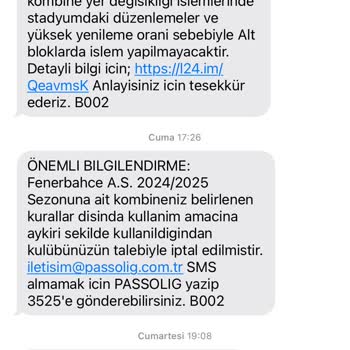 Fenerbahçe Spor Kulübü Fenerbahçe Kulübü Haksız Kombine İptali