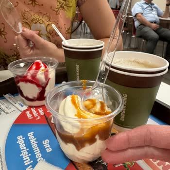 Nişantaşı Burger King'de Orta Boy Sundae Sorunu
