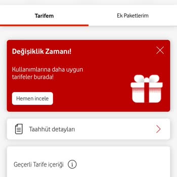 Vodafone Yanımda Uygulaması Hatası ve Mağduriyet