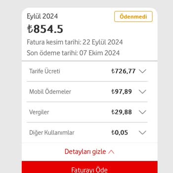 Vodafone Yanımda Uygulaması Hatası ve Mağduriyet