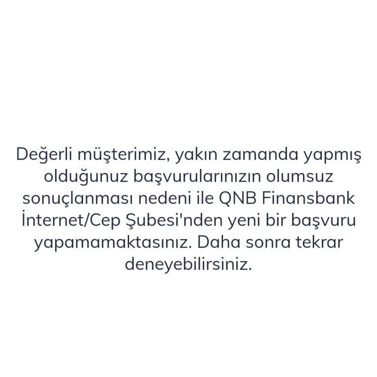 QNB Faizsiz İhtiyaç Kredisi