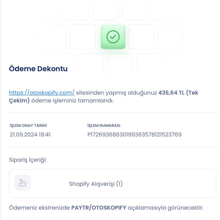 Otoskopify Kargo Bilgisi Gelmeyen Sipariş Ve İade Talebi