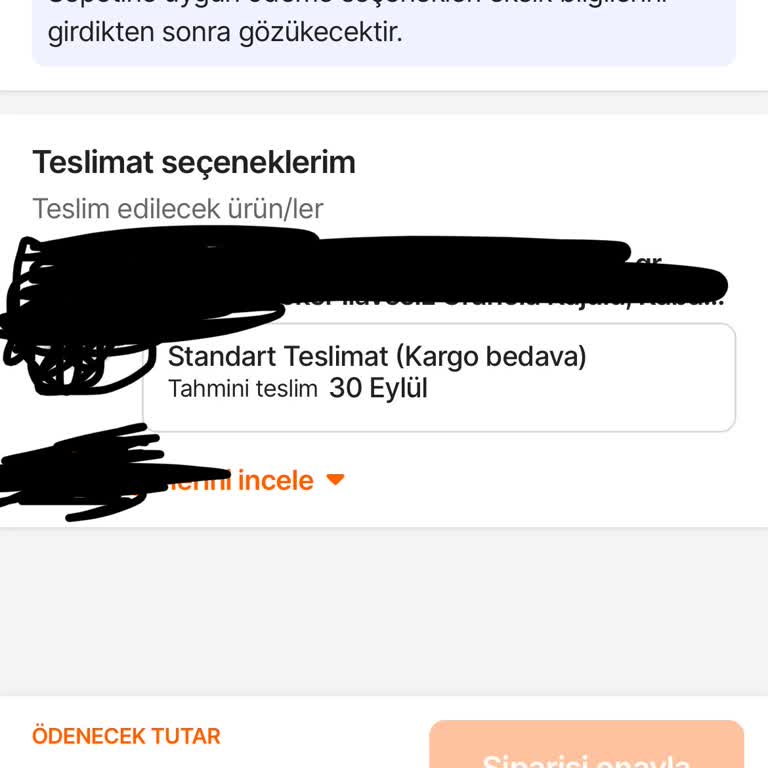 Hepsiburada Sepetine Uygun Ödeme Seçenekleri Eksik