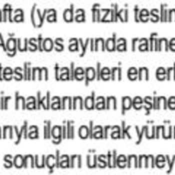 Kuveyt Türk Fiziki Olarak Altın Teslim Etmemesi