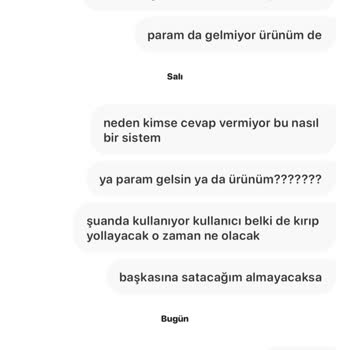 Gardrops Üzerinden Satılan Ürünle İlgili Sorunlar