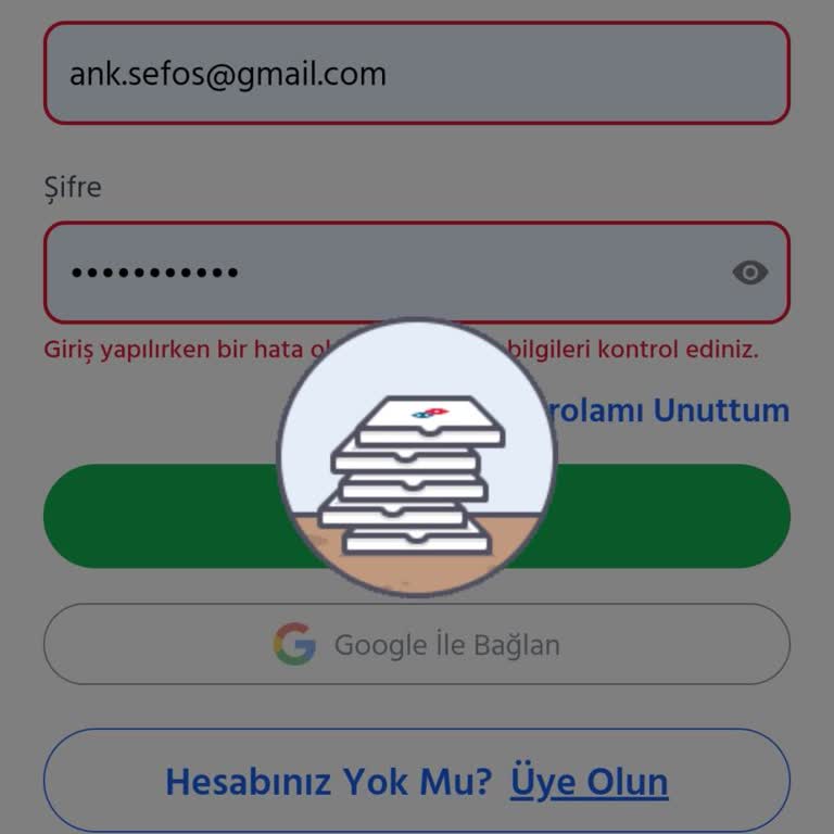 Domino's Uygulama Ve İnternet Sitesi Çalışmıyor