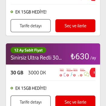 Vodafone'un Avantajlı Tarifeleri Aniden Kaldırması