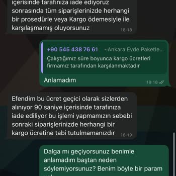 @sudepaketleme Paketleme İşinde Yüksek Kargo Ücreti Ve İade Sorunu