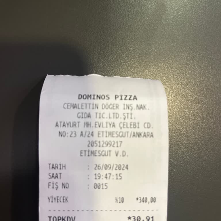 Domino's Uygulama Arızası Ve Şube Fiyat Farkı Sorunu