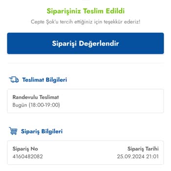 Şok Marketler Sipariş Teslim Edilmediğini Halde Teslim Edildi Bildirimi Geldi