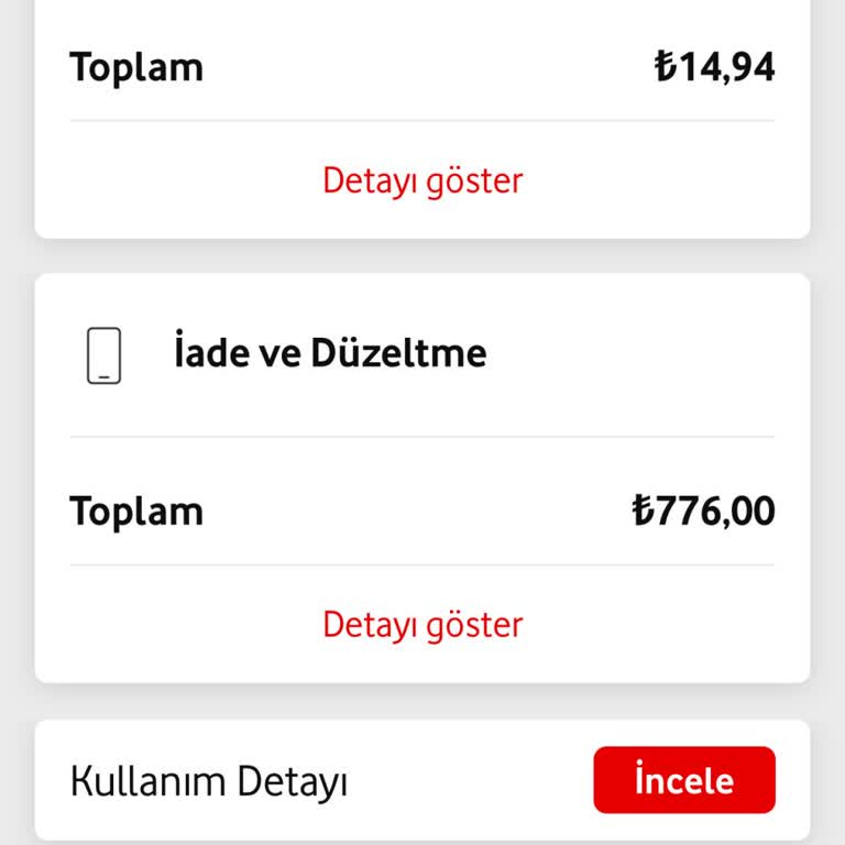 Yanlış Fatura Tutarı ve İade Sorunu
