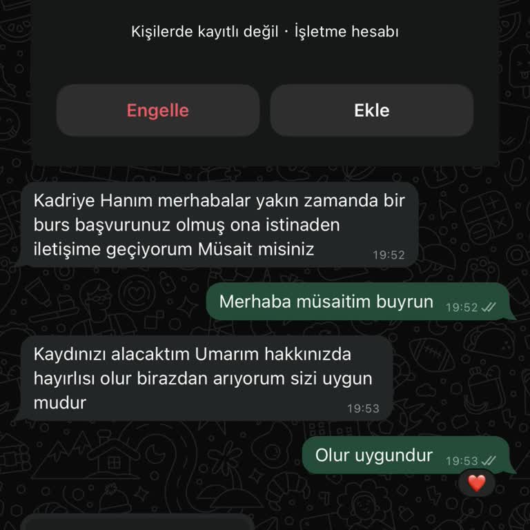 Burs Vaadiyle Dolandırıcılık Sosyal Öğrenci Vakfı Burs