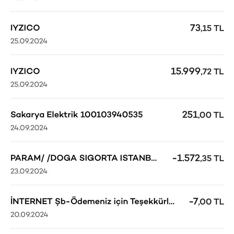 iyzico Para Çekimi Habersiz