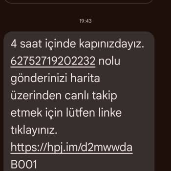 Hepsijet Kargomu Geç Getiriyor.